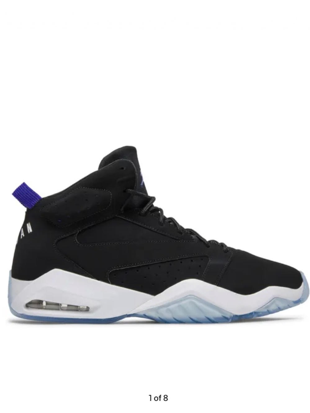 Nike Air Jordan Lift Off Basketball Shoes Men’s Sz 13 Black Purple Sneakers
